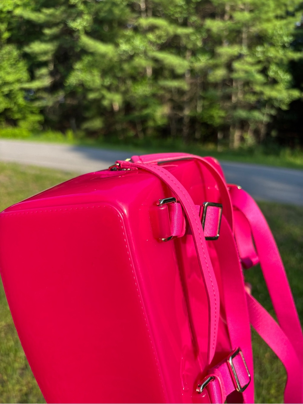Furla Barbie Pink Candy Backpack - Picture 15 of 17